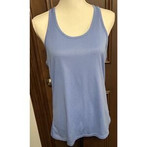 Nike Dri-Fit Racerback Tank Top, Women’s Large, Lightweight, Light Blue